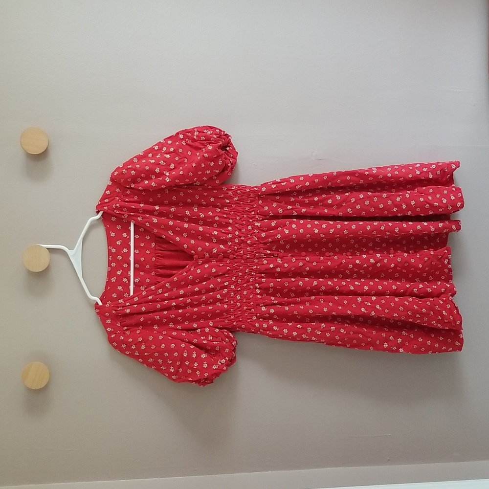 Madewell Sophia Mini Dress in Bandana Flower
